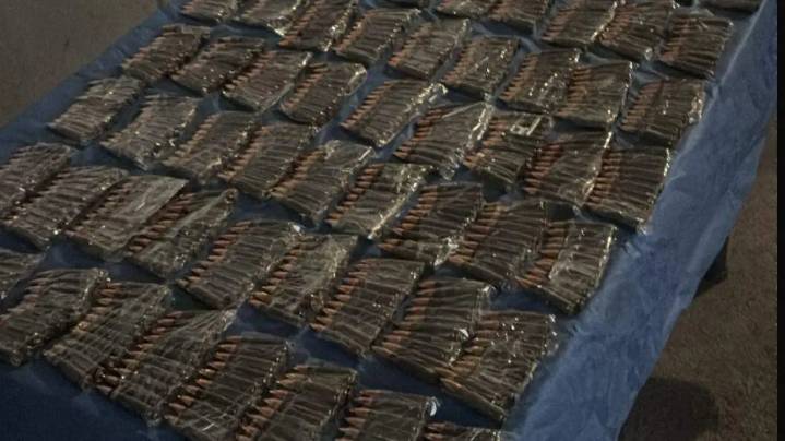 Localizan en operativo más de mil cartuchos útiles de cuerno de chivo en Guadalupe y Calvo