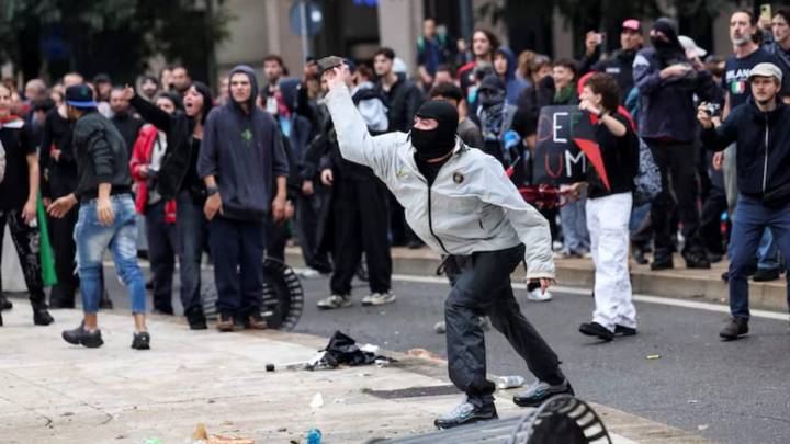 Protests erupt in Italy as Meloni refuses to recognise Palestinian state at UN
