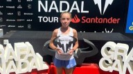 Paula Cuevas, ganadora del Rafa Nadal Junior Tour en Canarias