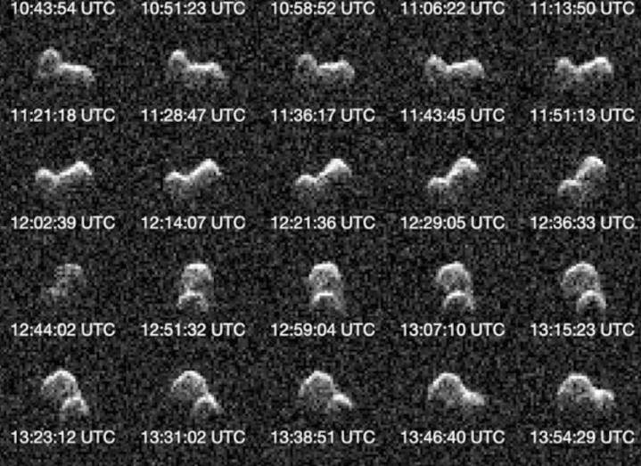 Un asteroide ‘cacahuete’ se acerca a la Tierra como nunca en 350 años