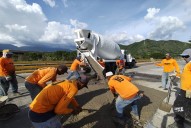 Avanzan trabajos de rehabilitación en tramos del viaducto La Cabrera