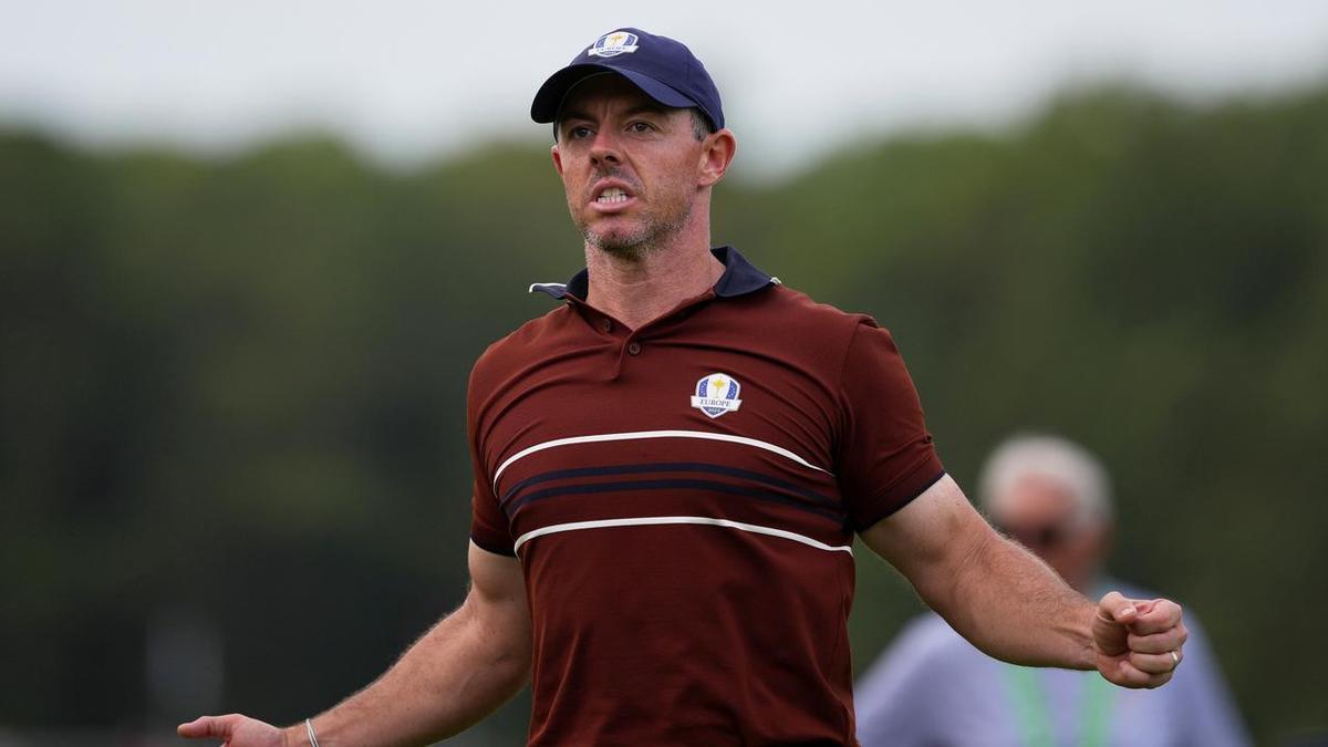Golf 
                                          Premium
                                        McIlroy fumes but silences US fans in fiery Ryder Cup