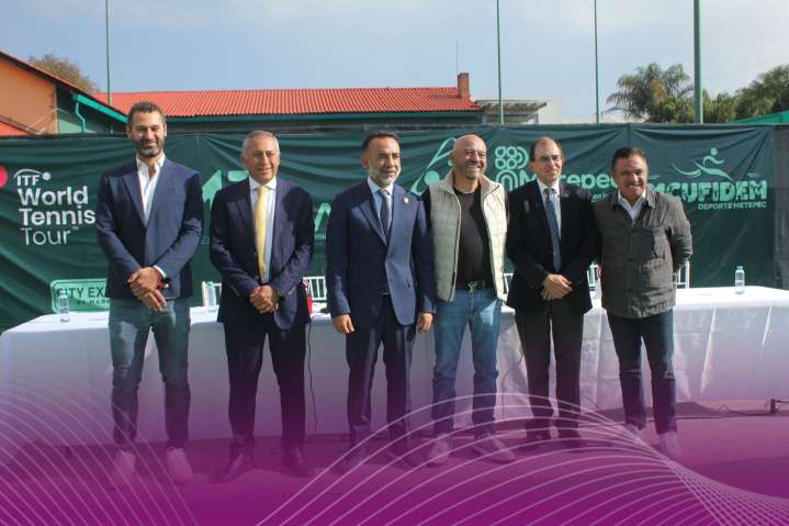 Arranca en Metepec el ITF World Tennis Tour con jugadores de tres continentes