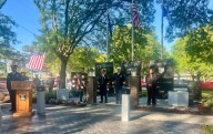 Syracuse police and firefighters gather in remembrance of Sept. 11, 2001