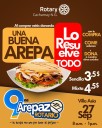 9no Arepazo Rotario será este 27 de septiembre