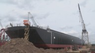 U.S. Senator tours Corn Island Shipyard