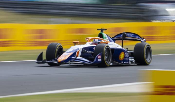 Sebastián Montoya brilló en la carrera sprint del GP de Monza en F2