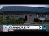 Shelter for homeless veterans being rebuilt in Asheville Buncombe Community after Helene