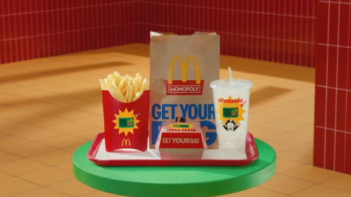 McDonald’s vuelve a lanzar Monopoly con premios desde autos hasta $1 millón