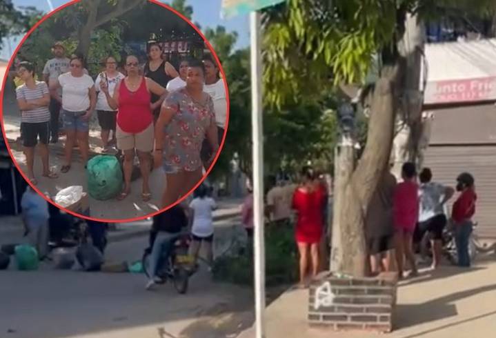 Rebeldía ciudadana: corredor universitario paralizado por escasez del suministro de agua