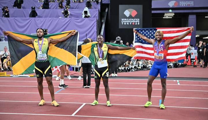 Jamaica hace el 1-2 y se corona campeón de los 100 metros en Mundial de Atletismo
