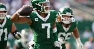 Justin Fields back at practice for Jets but not cleared to play yet