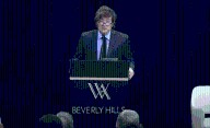 Javier Milei en Los Ángeles: “En 30 o 40 años podremos convertirnos en potencia…”