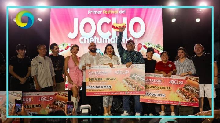 Multitudinario cierre del Primer Festival del Jocho Chetumaleño en Playa del Carmen