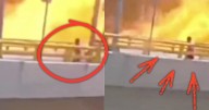 Nuevo video revela a sujeto corriendo por su vida tras explosión de pipa en Puente de La Concordia