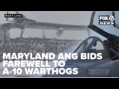 Maryland ANG bids farewell to A-10 Warthogs as cyber becomes new focus