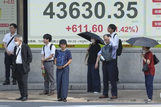 Asian shares rise after Japan’s prime minister resigns