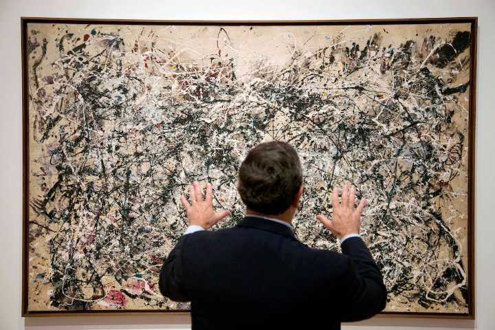 Scientists identify mysterious blue paint in iconic Jackson Pollock painting