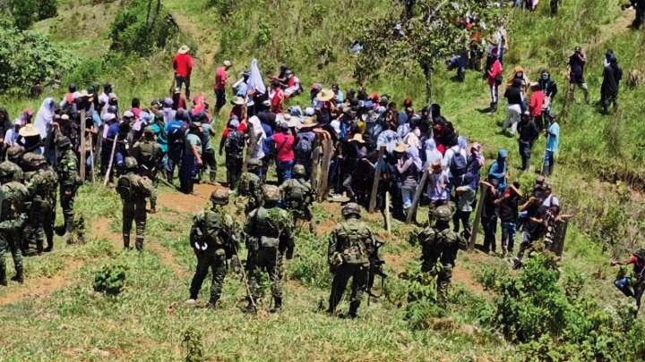Así se planean y ejecutan las asonadas contra la Fuerza Pública en Colombia con la participación de las disidencias de las Farc: “Nada es al azar”