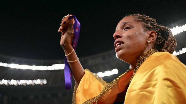 Yulimar Rojas se queda con el bronce del Mundial de Atletismo en su regreso tras dos años de una grave lesión