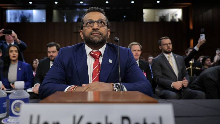 FBI director Patel testifies on Capitol Hill amid questions over his leadership