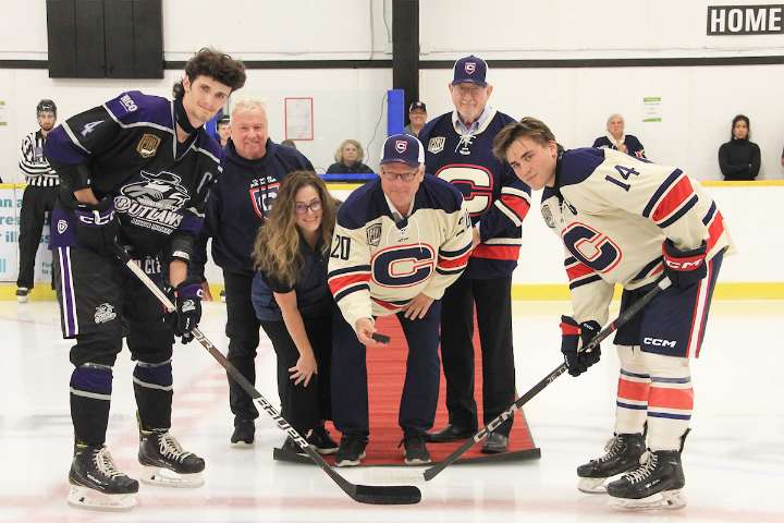 Nearly 600 pack Barn for Cloverdale HC's first ever regular season hockey game