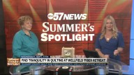 Find tranquility in quilting at Wellfield 'Fiber Retreat'