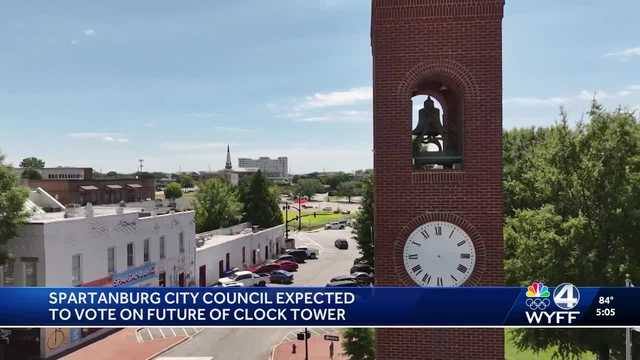 South Carolina: City council votes to move clock tower