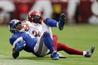 Malik Nabers gives ominous answer about back health after Giants' loss