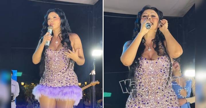 Pamela Franco se emociona al cantar en vivo un huayno en quechua: "Hasta hoy me toca el corazón"