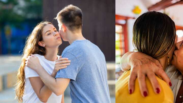 ¿Cómo se deben dar los besos de saludo en Colombia: al aire o en la mejilla? Esto dice la inteligencia artificial