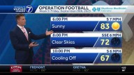 Beautiful weather this evening in Omaha