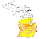 Drought conditions in Michigan last week worsened for some, improved for others; Take a look