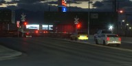 Person hit, killed by train in downtown Las Vegas