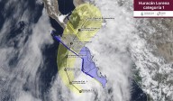Huracán Lorena podría tocar tierra en Baja California Sur