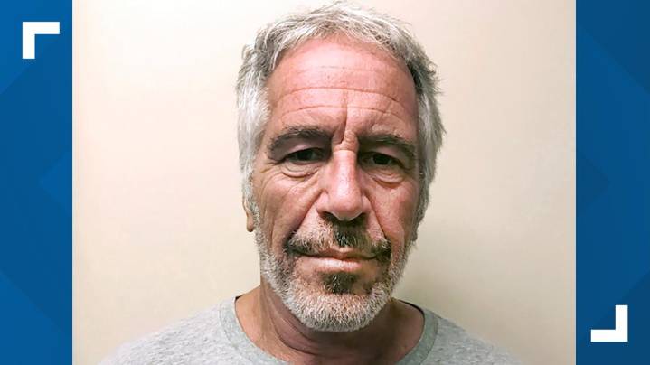 Who appears to be in the Jeffrey Epstein 50th birthday book?