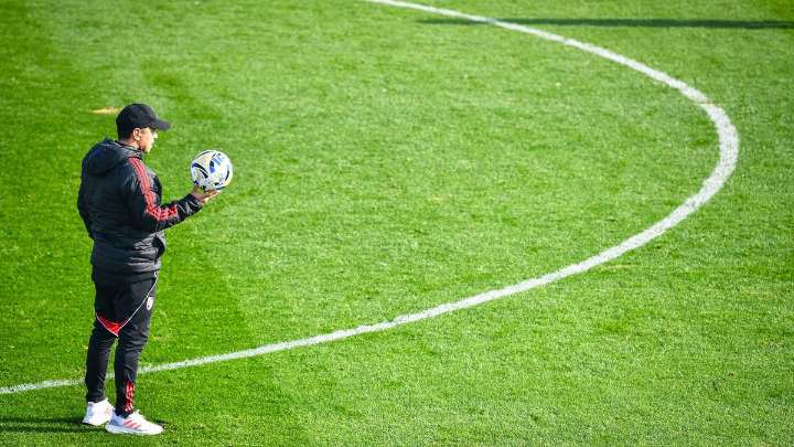 Gallardo prepara el equipo para recibir a Palmeiras: los posibles 11