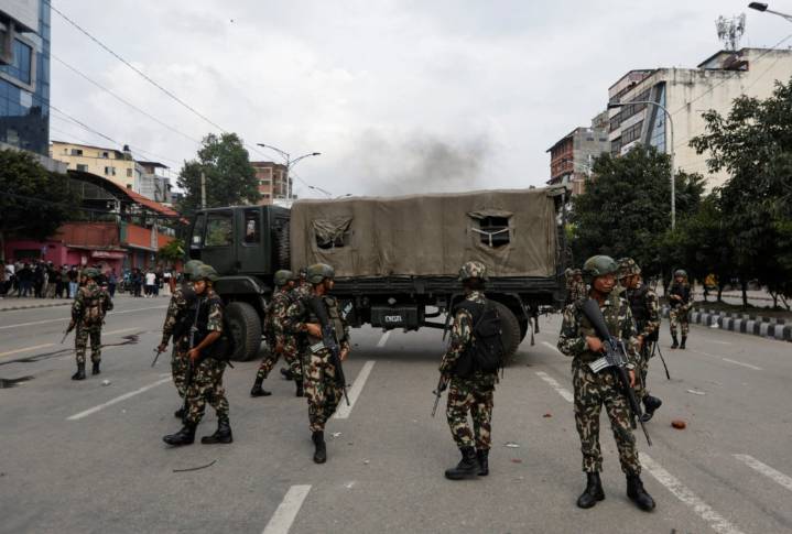Nepal police open fire on crowd protesting social media ban, killing at least 17 people