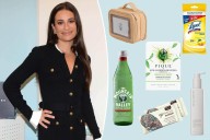 Inside Lea Michele's bag: Lysol wipes, snacks, skincare and more