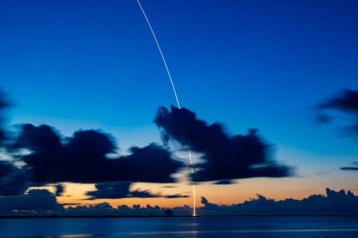 SpaceX sunrise launch the 80th on Space Coast this year