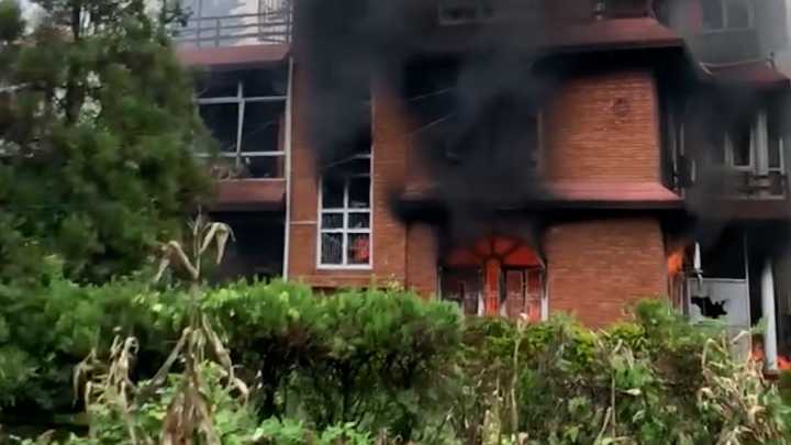 Video: Nepal leaders’ homes vandalised and in flames during mass protests