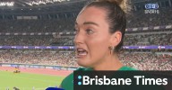 Aussie 400m runner breaks down in tears