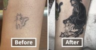 “Don’t Get Matching ‘Best Friend’ Tattoos”: 80 Tattoo Regrets That Got A Major Upgrade (New Pics)