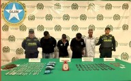 Policía capturó a cuatro personas con estupefacientes en Santa Marta
