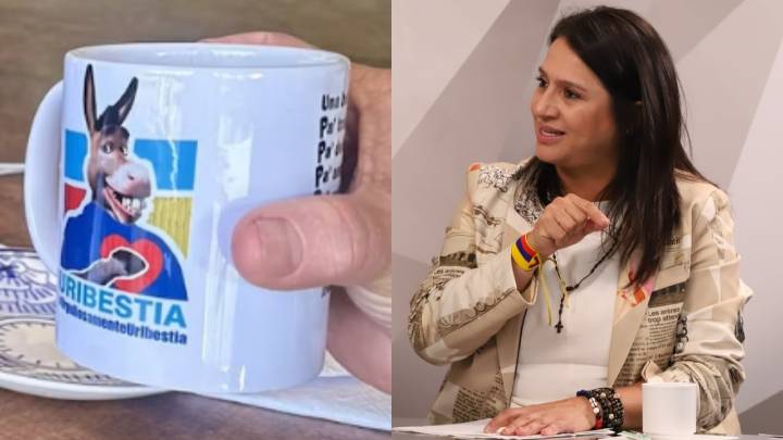 Paola Holguín destapó la historia detrás del vaso de ‘uribestia’: “Es espectacular”