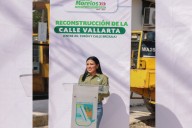 Pone en marcha Blanca Merari la reconstrucción de la calle Vallarta en Puerto Morelos