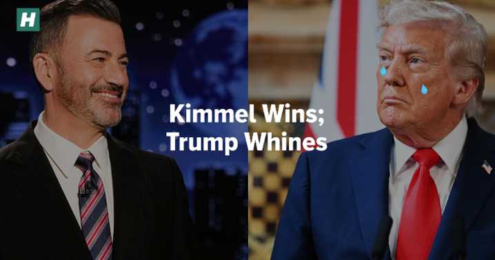 Kimmel Wins; Trump Whines | HuffPost UK Videos