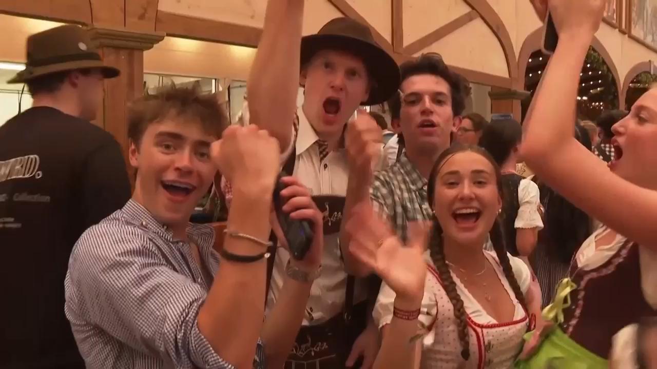 Prost! Visitors from around the world enjoy all that Munich's Oktoberfest has to offer