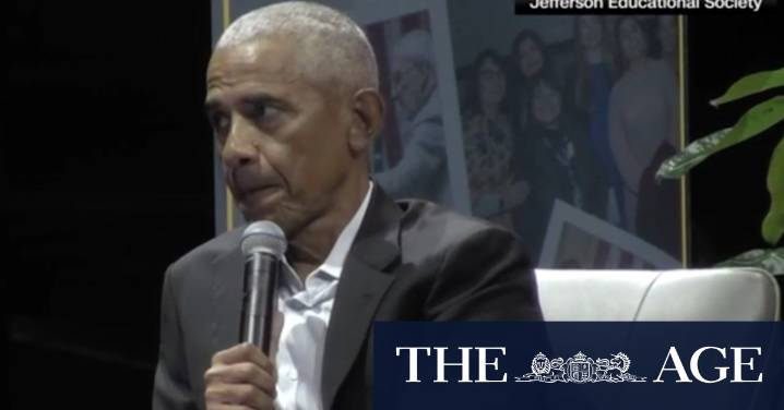 Former US president Barack Obama denounces Charlie Kirk killing