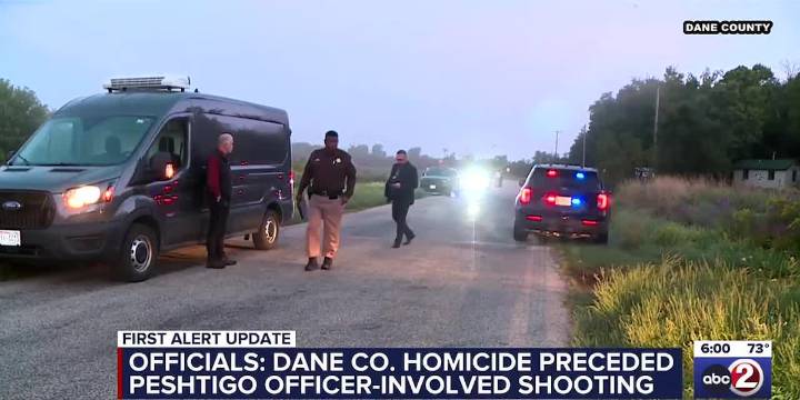 Wisconsin DOJ releases names of those involved in officer shooting in Town of Peshtigo